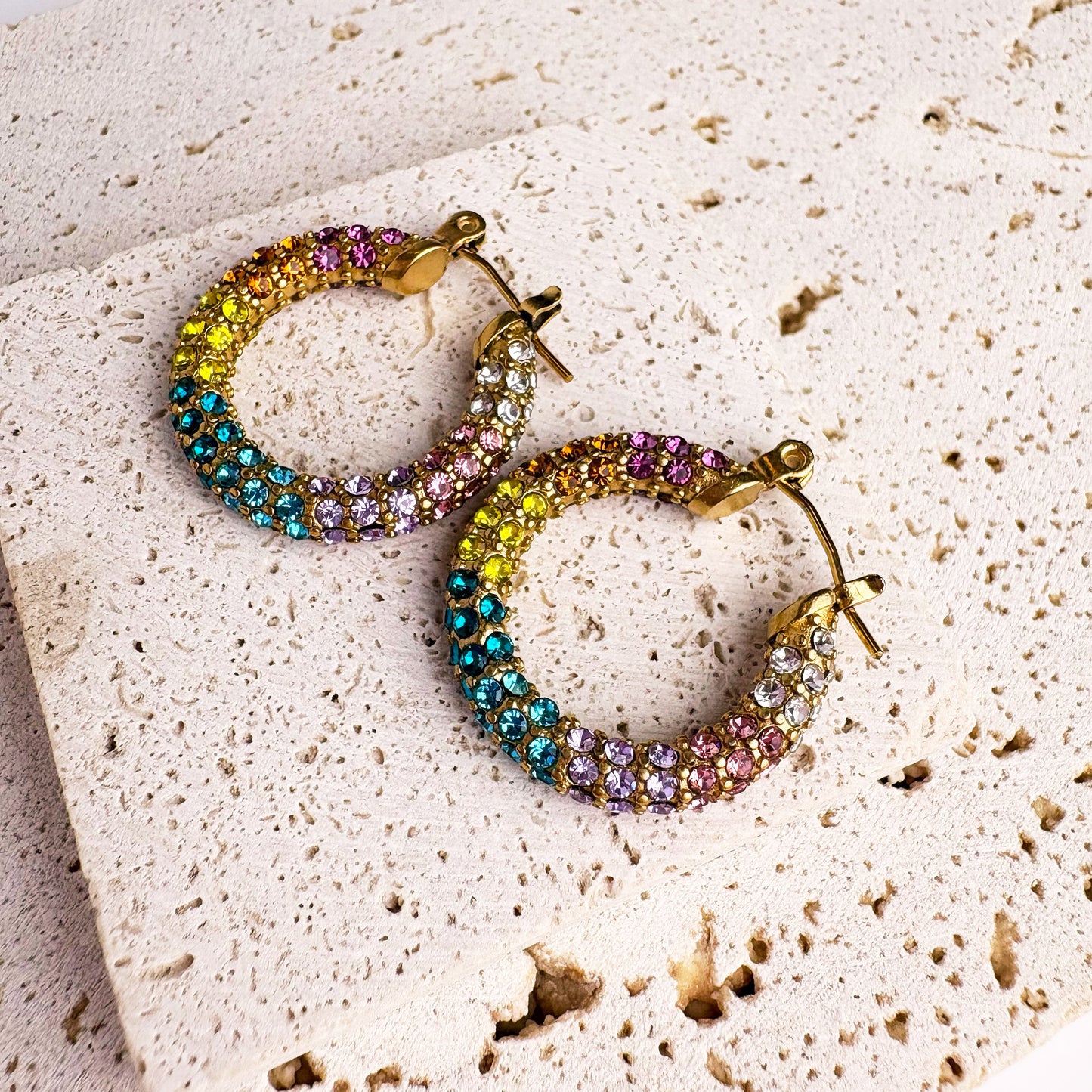 Rainbow hoops