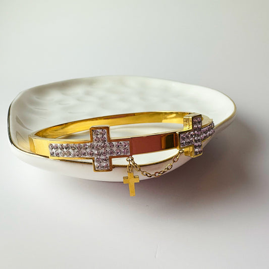 Double Cross Bangle