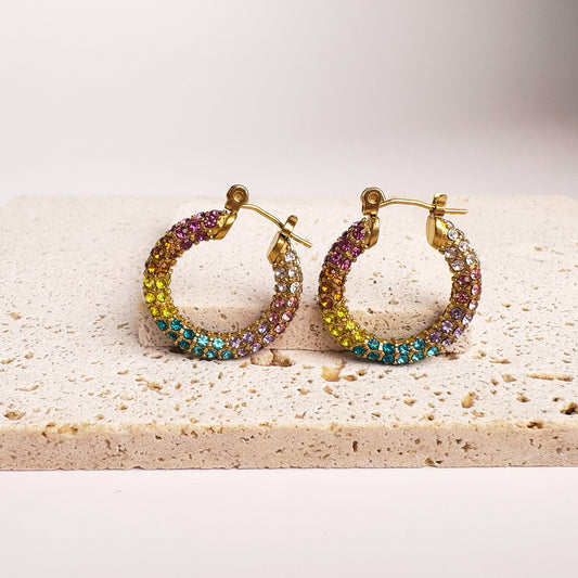 Rainbow hoops