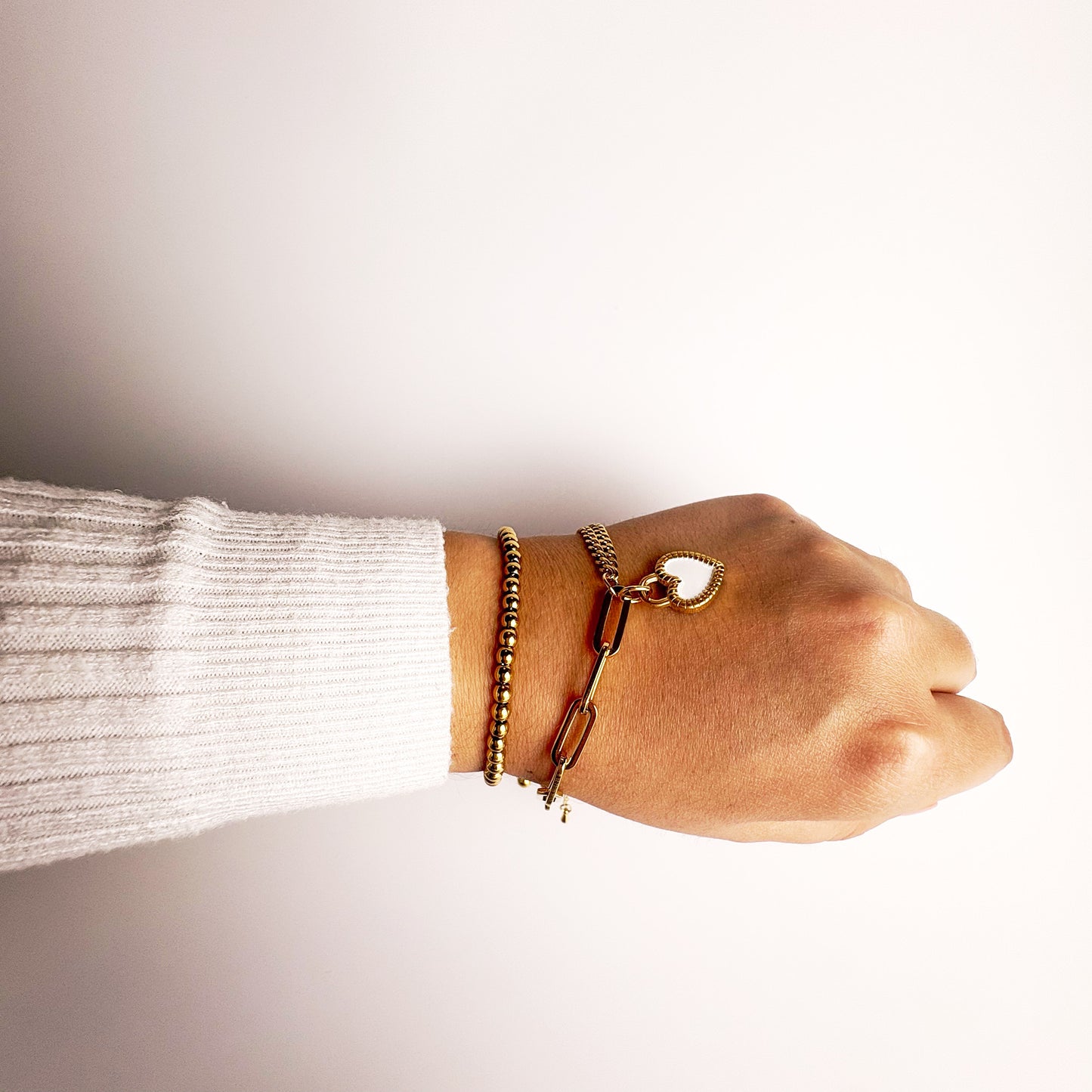 Golden Beads Bracelet