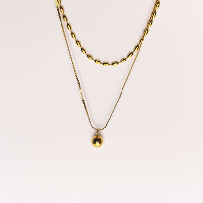 Orbit Layered Necklace
