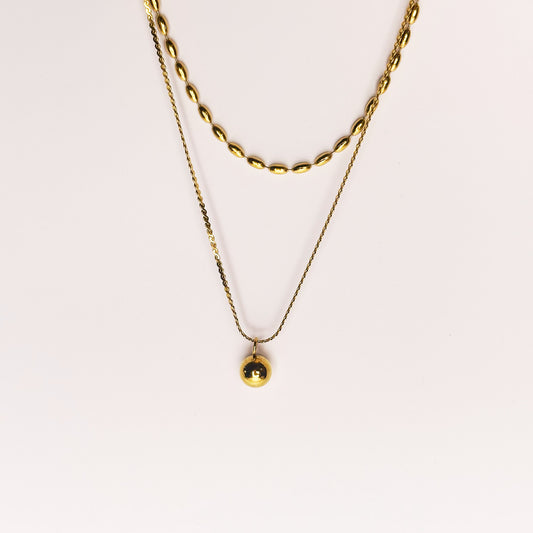 Orbit Layered Necklace