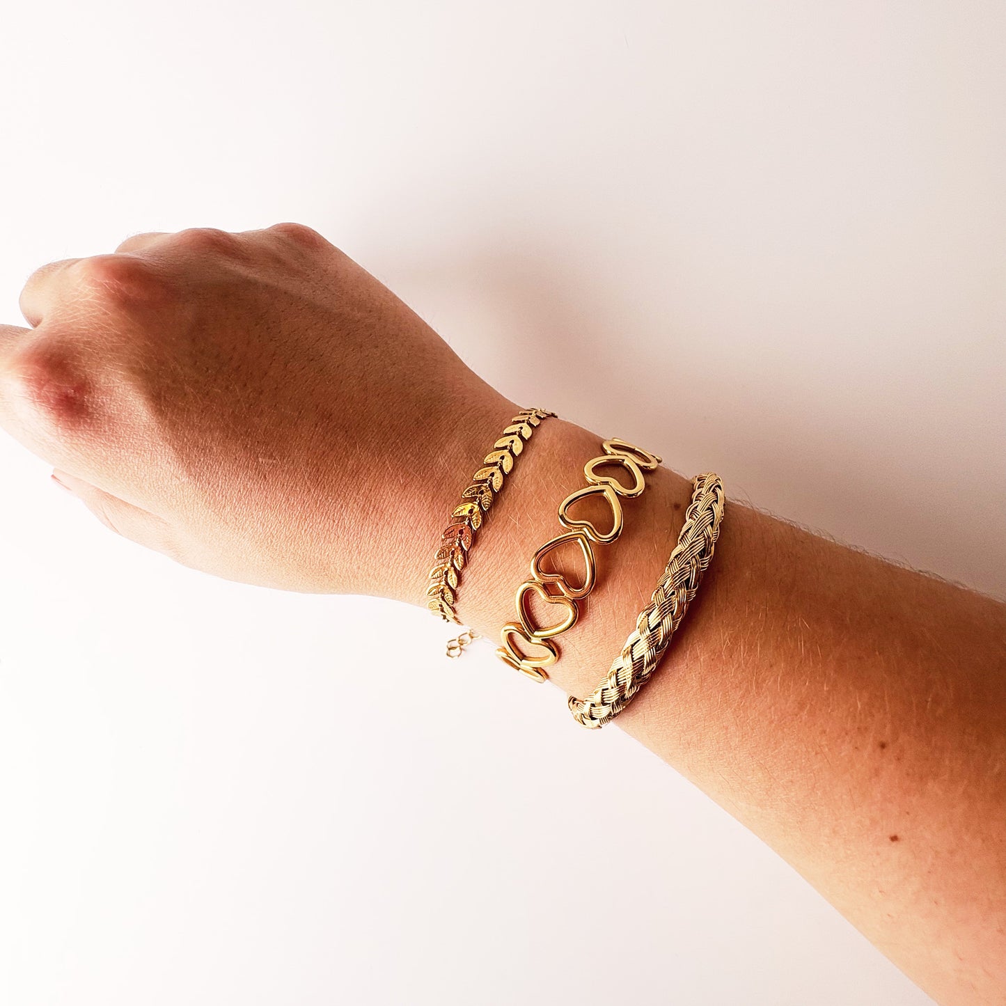 The Aurora Braid Bangle